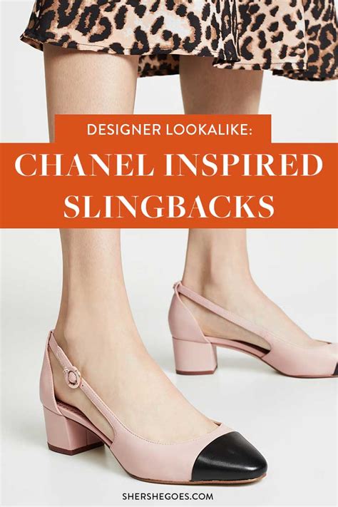 chanel.dupe shoes|chanel look alike shoes.